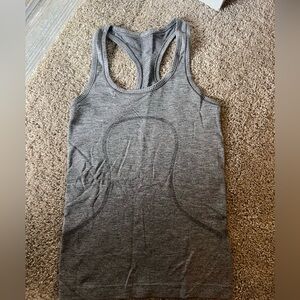 Lululemon grey sparkle tank